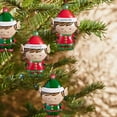 thumbnail image 4 of Muñecas De Navidad Colgante Signo Colgante Árbol De Navidad Fiesta Familia Vacaciones Diy Decoraciones Colgantes Regalo seitruly HA042675-01, 4 of 6