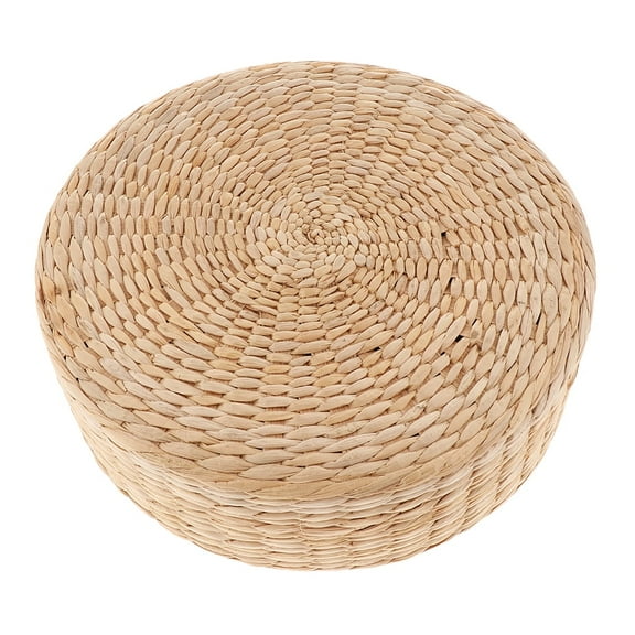 Japanese Straw Cushion Tatami Floor Cushion 30x30x10cm
