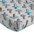 thumbnail image 2 of Jay Franco Minecraft Isometric Characters Full Sheet Set - Super Soft and Cozy Kids Bedding Features - Fade Resistant Polyester Microfiber Sheets (Official Minecraft Product), 2 of 5