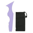 thumbnail image 2 of Eyeliner Stencil Applicator, Reusable Silicone Aid Purple Soft Eyeliner Shield  For Makeup, 2 of 8