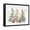 Black Frame, variant on Art.com Three Christmas Trees Art Print by PI Studio, 16" x 12"