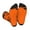 3 Black, variant on Halloween Bats Print Crew Socks for Men and Women, Men's Soft Moisture-wicking Sock