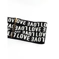 thumbnail image 4 of 1pc Women's Cool And Dark Street Style White Letter Printed Contrast Waist Belt, A Clothing Accessory For Personalized Dressing, 4 of 5