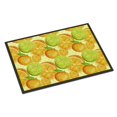 thumbnail image 1 of "Treasures Watercolor Limes and Oranges Citrus Indoor or Outdoor Doormat, 18"" H x 27"" W, Multicolor" Caroline's Treasures BB7517MAT, 1 of 1