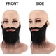 thumbnail image 5 of 6 Piezas Disfraz Divertido Barba Disfraz de Barba Falsa Negra Disfraz Divertido de Bigote de Halloween para Fiesta de Disfraces de Bigote Divertido Suministros para Fiestas Accesorios de Halloween, 5 of 5