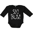 thumbnail image 3 of Inktastic Ski Bum Boys or Girls Long Sleeve Baby Bodysuit, 3 of 5