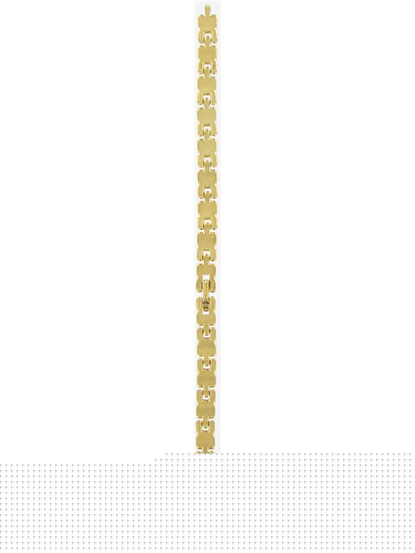 Citizen Ladies' Size, 2mm First Link & 6mm Second Link, Gold Tone, Stainless Steel Metal, Regular Length, Snap Buckle  Part#59-46685