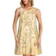 thumbnail image 1 of Disketp World Map para Vestido sin Mangas para Mujeres, Vestidos de Verano para Mujeres, Casual y Holgado para la Playa, 1 of 7