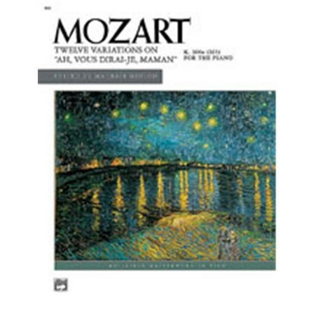 Alfred 00-899 Ah- vous dirai-je- Maman- K. 265- 12 Variations on - Music Book