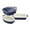 Dark Blue, variant on Staub Ceramic 4-pc Baking Pans Set, Casserole Dish with Lid, Brownie Pan, Dark Blue