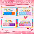 thumbnail image 2 of Regalos de San Valentín para niños con tarjetas Tusmeek y pulsera Pop Bubble Fidget, 2 of 7