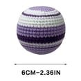 thumbnail image 4 of TTJ Knitted Colorful Patterned Quartz Sand Filled Toss Game Props Soft Throwing Toys Interactive Party Game Accessories for Indoor Outdoor Fun, 4 of 7