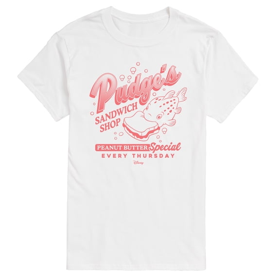 Lilo & Stitch - Pudges Sandwich Shop Men's Short Sleeve Graphic T-Shirt