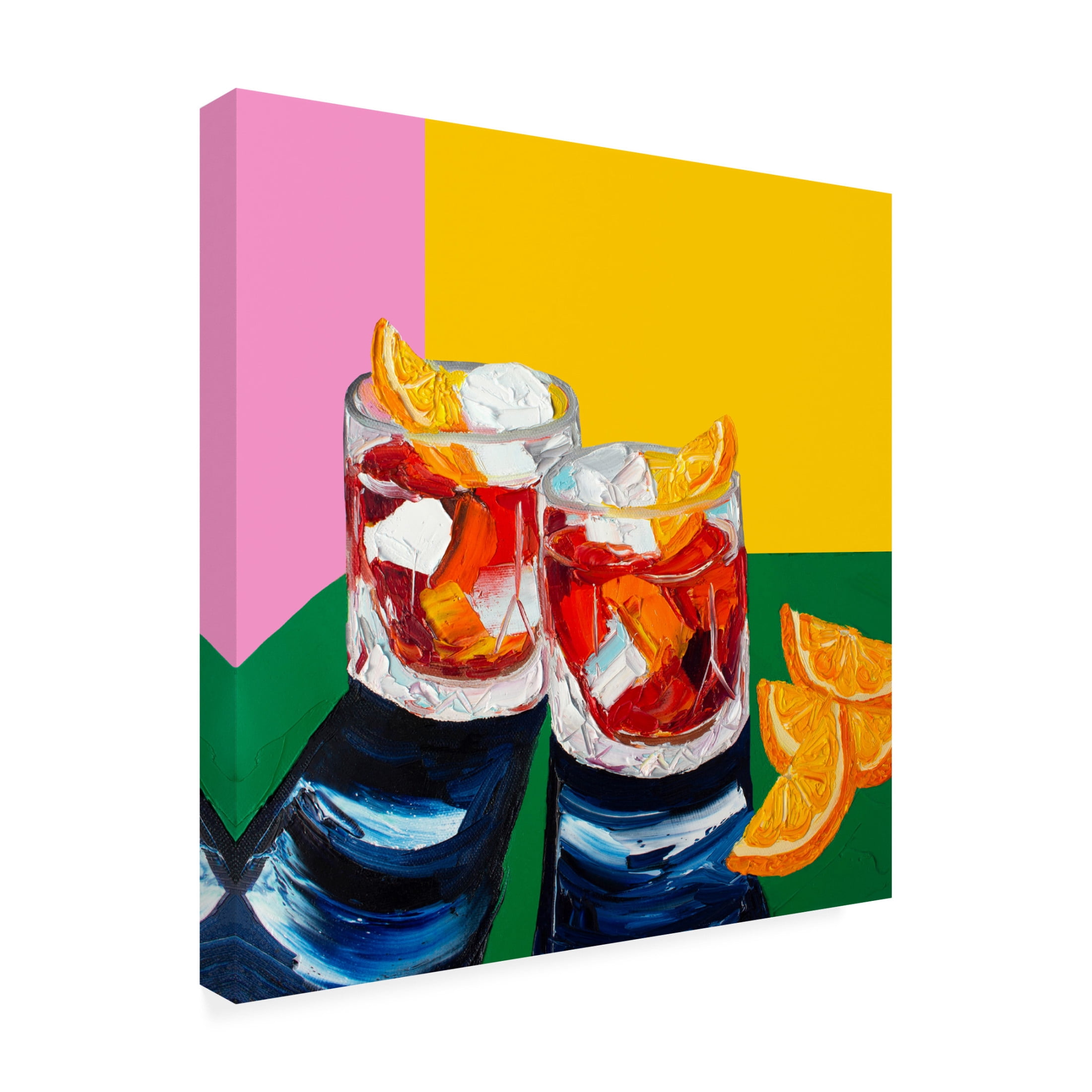 Trademark Fine Art Alice Straker Negronis No1 Canvas Wall Art