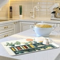 thumbnail image 6 of Yayeee Dish Drying Mat for Kitchen Counter Ultra Absorbent Easy Clean Pad 24x18", White Shelf, 6 of 7