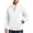 White, variant on LYSMORA Men's Textured Quarter Zip Pullover Sweatshirt, Stand Collar Long Sleeve Loose Casual Athletic Tops with Side Hand Pockets