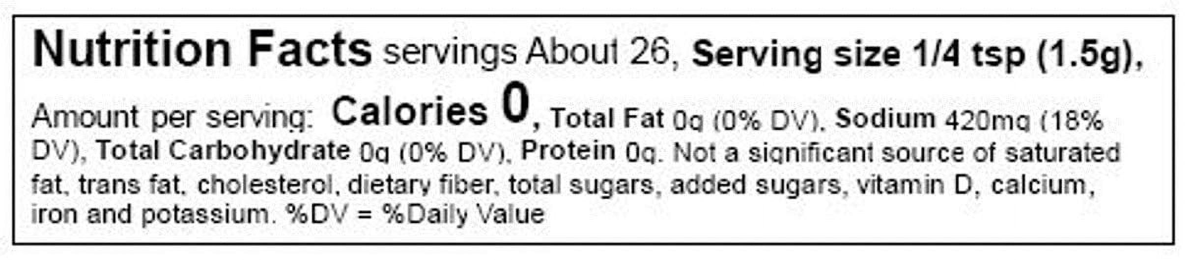 (6 pack) Twang Lemon-Lime Beer Salt, 1.4 oz Mini Plastic Bottle