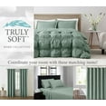 thumbnail image 5 of Truly Soft Curtis Stripe White and Grey Polyester 3-Piece Full/Queen Quilt Set, stripe themed, for Men and Women, OEKO-TEX Certified Confidence, 5 of 7