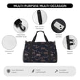 thumbnail image 4 of Fotbe Pig Farm Bolsa de Viaje con Estampado, Bolsa de Fin de Semana para Mujer con Compartimento para Zapatos, Bolsa de Gimnasio con Bolsillo Húmedo, 4 of 7