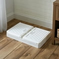 thumbnail image 7 of Simplify Stackable Storage Bin with Built in Wheels in White, 7 of 7