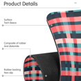 thumbnail image 4 of Yayeee Faucet Mat for Kitchen Sink 14.7" Diatomite Long Splash Guard Pad, Red Teal Stripes, 2 Pack, 4 of 7