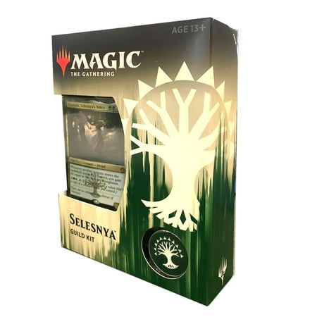 Trading Card Set Sleeves - MAGIC THE GATHERING TCG: 2018 GUILD KIT- Selesnya TRADING CARDS