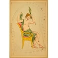 thumbnail image 2 of Aspin, Jehoshaphat 11x14 Black Ornate Wood Framed with Double Matting Museum Art Print Titled - Cassiopeia, 1825, 2 of 4