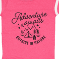 thumbnail image 4 of Inktastic Adventure Awaits Outside in Nature with Tent and Mountains Boys or Girls Baby Bodysuit, 4 of 5