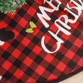 thumbnail image 5 of RV Decoración de vestido de árbol de Navidad a cuadros, vestido de árbol de Navidad de alce viejo, delantal de media de vestido de árbol de Navidad, 5 of 5