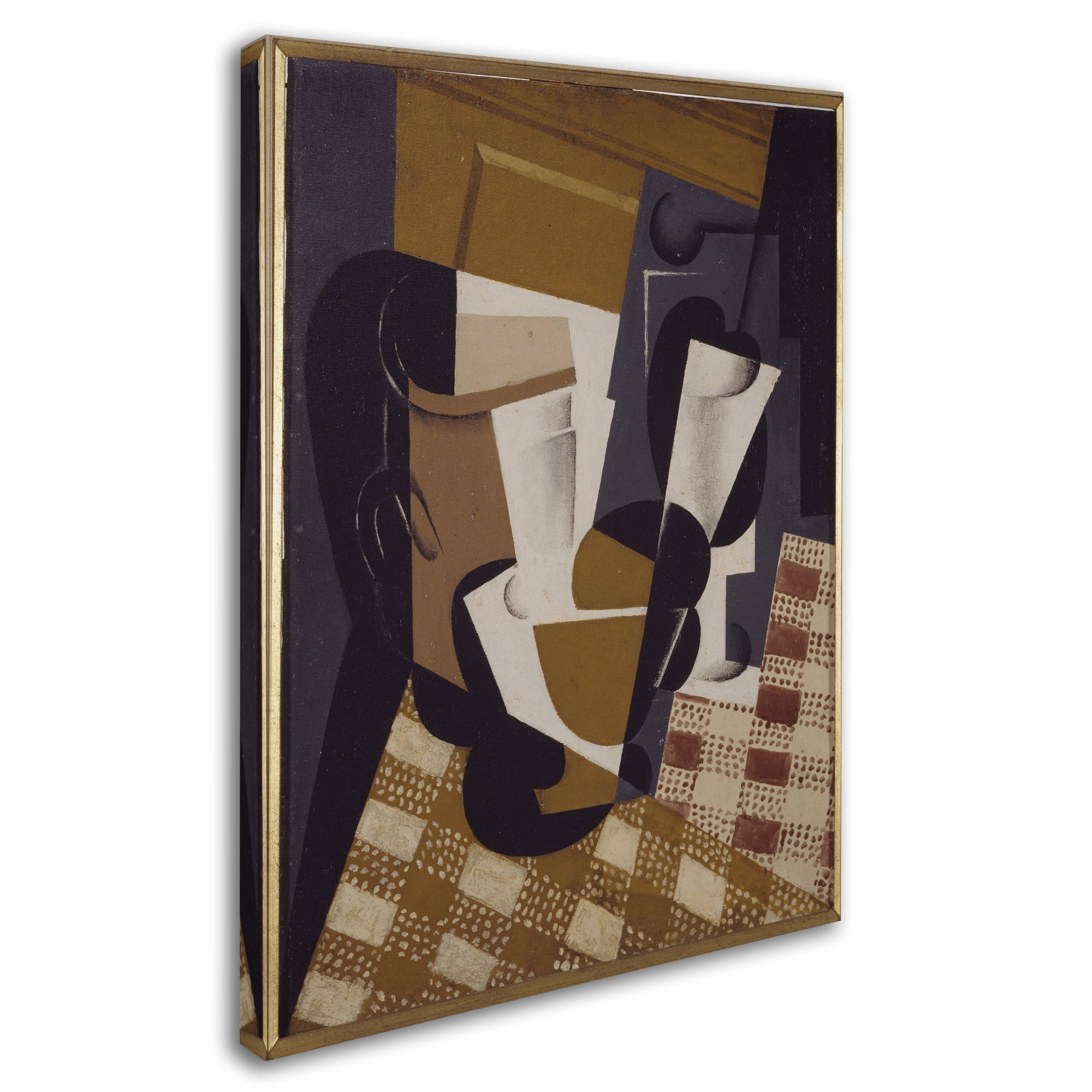 Trademark Fine Art 'Wine Jug And Glass' Canvas Art by Juan Gris