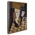 thumbnail image 2 of Trademark Fine Art 'Wine Jug And Glass' Canvas Art by Juan Gris, 2 of 3