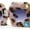 Pink Leopard - Black, variant on Super Funky Masquerade Fur Jewel Brooch Octagon Plastic Sunglasses Yellow - Brown