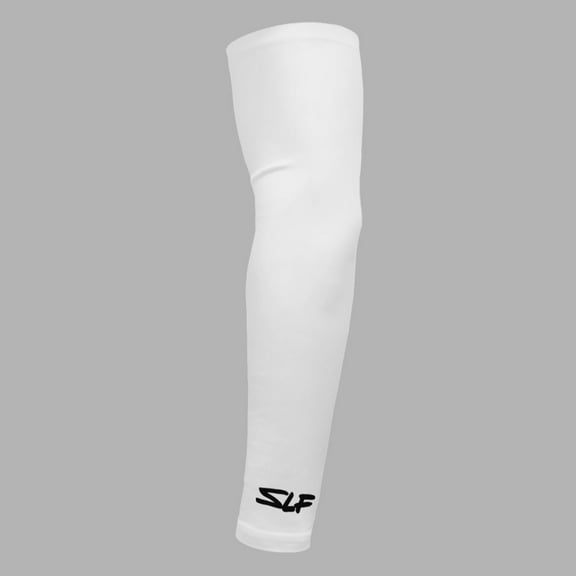 White SLF Basketball Shooter Sleeve