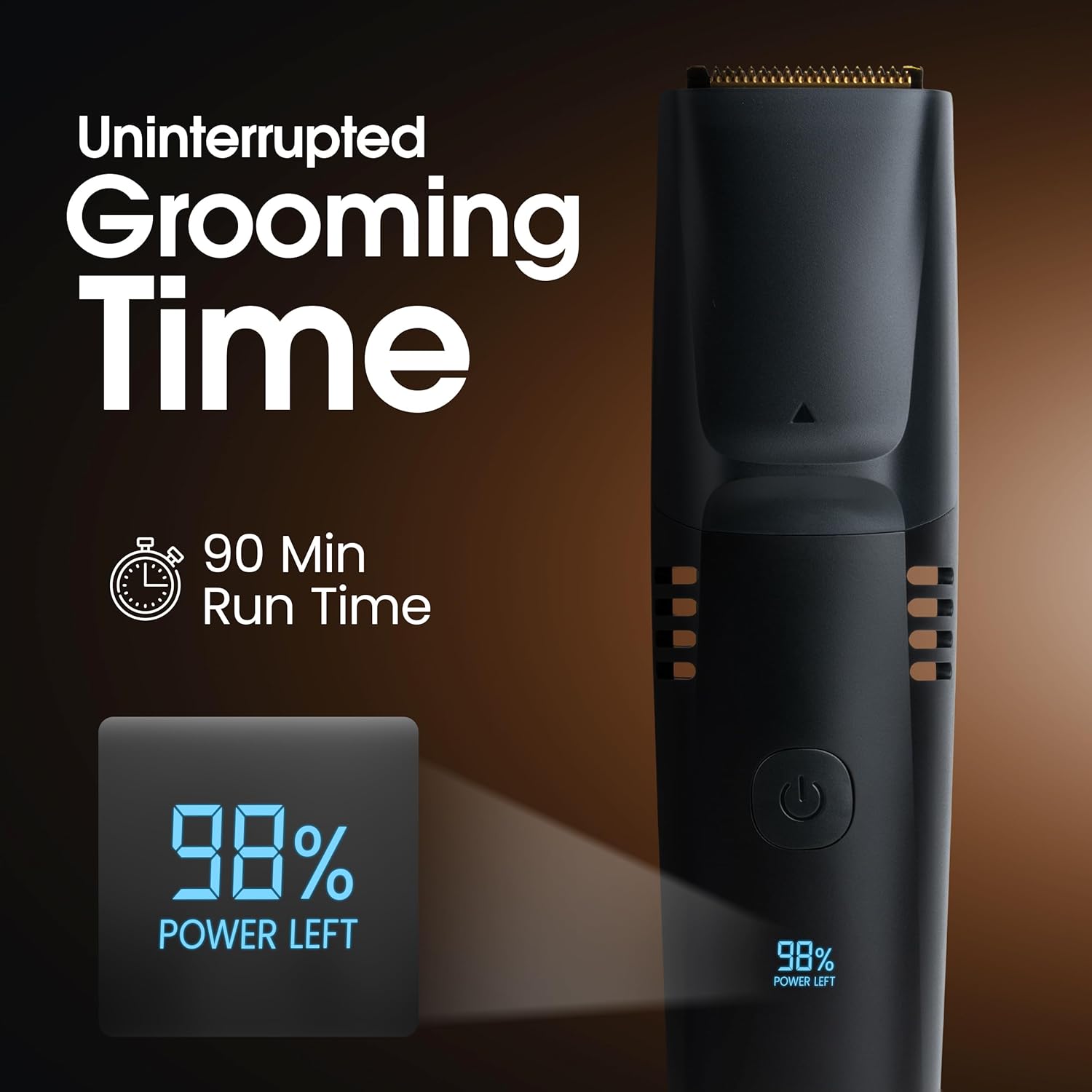 Bell + Howell Vacutrim Cordless Beard Trimmer with Vacuum photo 5