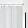 thumbnail image 2 of VCNY Home Heavyweight 6 Gauge White Solid Color PEVA Shower Liner, 72" x 72", 2 of 5