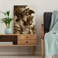 thumbnail image 5 of Ancient Roman Soldier Statue Canvas Print, Wall Art for Living Room, Bedroom, Dining Room, Office, Hotel Lobby, Study, 5 of 8