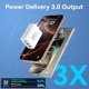 thumbnail image 4 of Bloque de carga USB C, 60 W, 4 puertos, tipo C, carga rápida, paquete de 2, 4 of 7