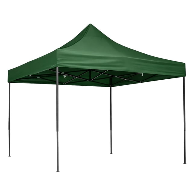 Toldo Carpa Plegable Reforzada sin Paredes 2x2 m Color Verde