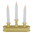 thumbnail image 3 of Northlight LED 3-Light Candolier Window Candle - 10" - White and Gold, 3 of 7