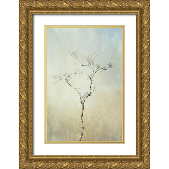 Murdock, Ramona 13x18 Gold Ornate Wood Framed with Double Matting Museum Art Print Titled - Tall Tree