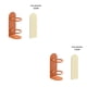 thumbnail image 2 of Advancent Soporte para cepillos de montado en la pared soporte para cepillos de eléctrico estante organizador de estante de naranja 2piezas, 2 of 6