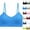 11# Blue, variant on V-Neck Sports Bras for Women - Adjustable Thin Straps Padded Yoga Top Basic Wireless Camisole 2026 Brown M