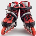 thumbnail image 1 of HAMPPLIES 4 Pcs Sangle de Boucle de Patins en Plastique Noir Réglable de Remplacement pour Fixation de Patins à Roulettes, 1 of 8