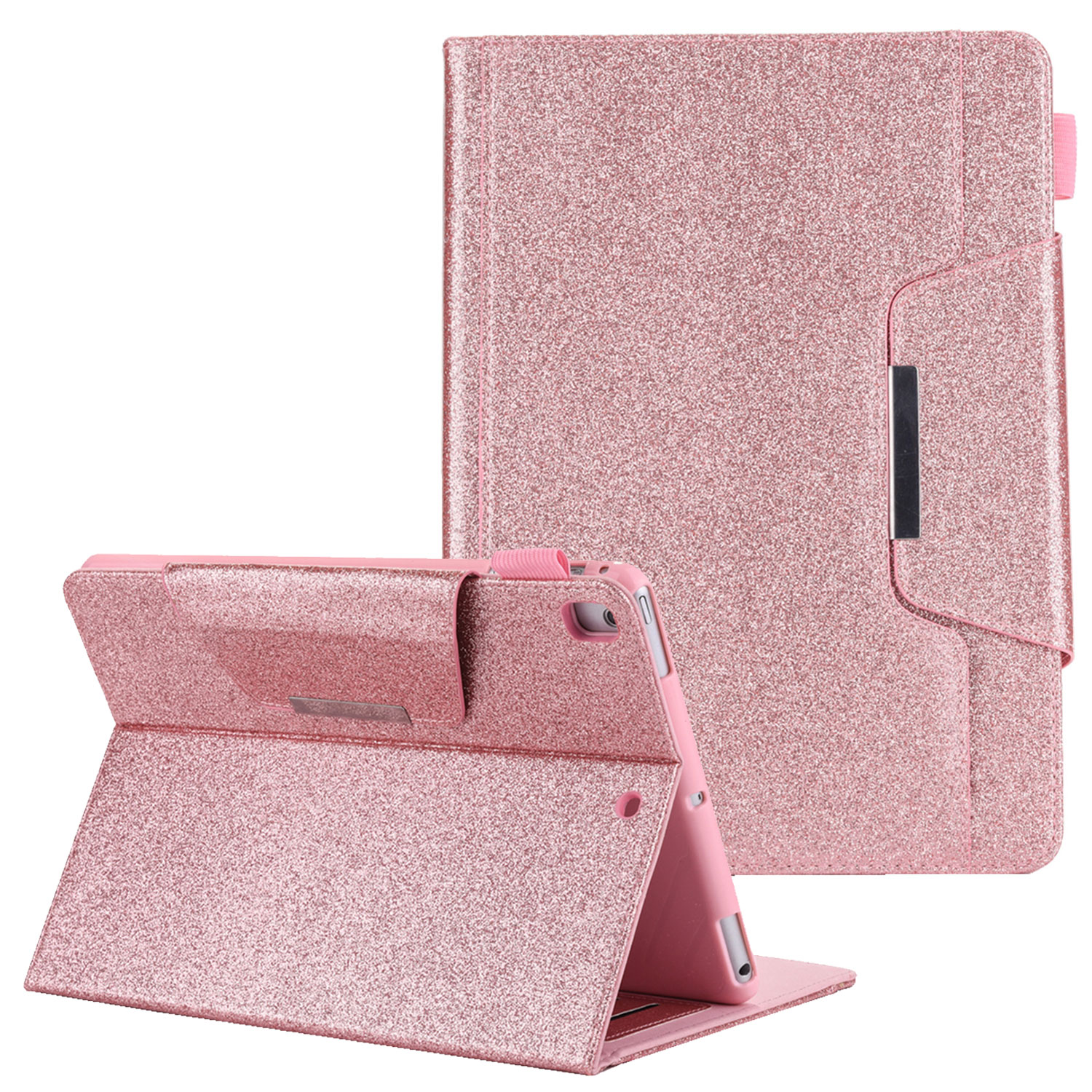 iPad 10.2" Case, iPad 7th Generation Case, Allytech Glitter Shockproof