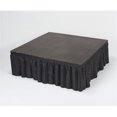 thumbnail image 1 of 100 Percent Polyester High Kwik-Stage Skirt - Black, 1 of 1