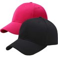 thumbnail image 1 of LAICAIW 2 Pack Adjustable Size Baseball Cap Hat for Men and Women, 1 of 6