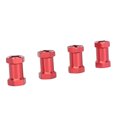 thumbnail image 1 of RC Hub Adapter, 4PCS 12mm Aluminum Alloy Wheel Hub Extension Adapter with Nuts for 1/10 RC Car 20mm Length, 1 of 7