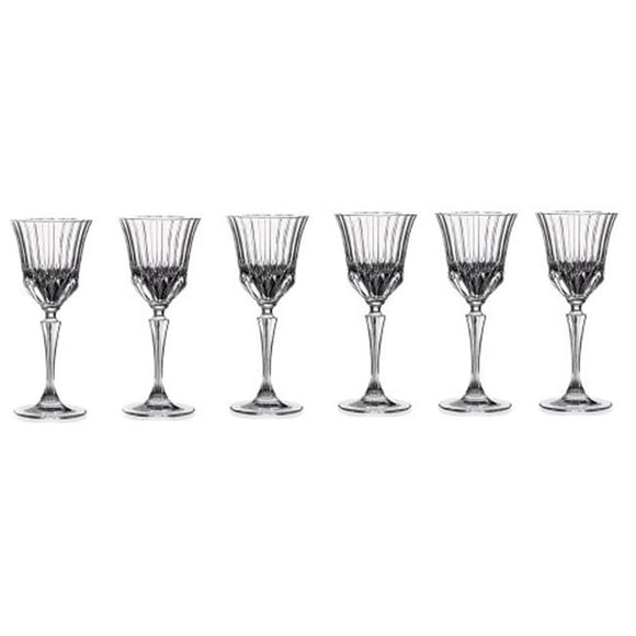 Lorenzo Import 242990 RCR Adagio Crystal Wine Glass set of 6