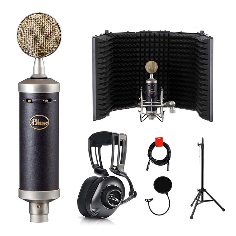 Blue Baby Bottle SL Studio Condenser Microphone with Blue Mix-Fi