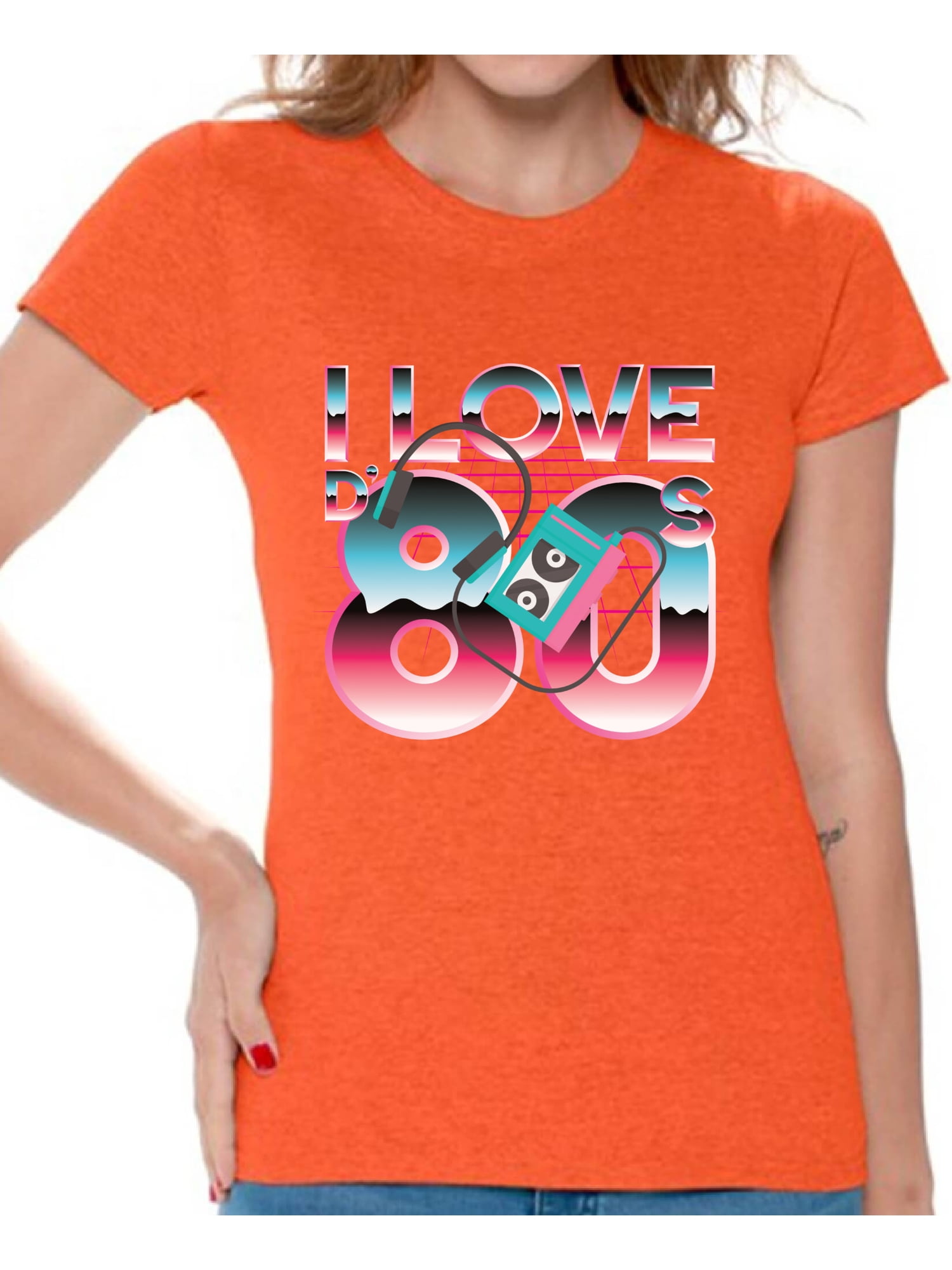 80s party girl t shirt